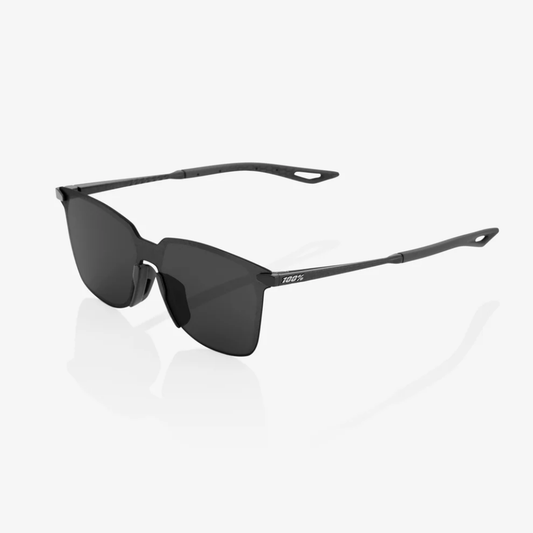 100% LEGERE SQUARE Polished Black Smoke Lens