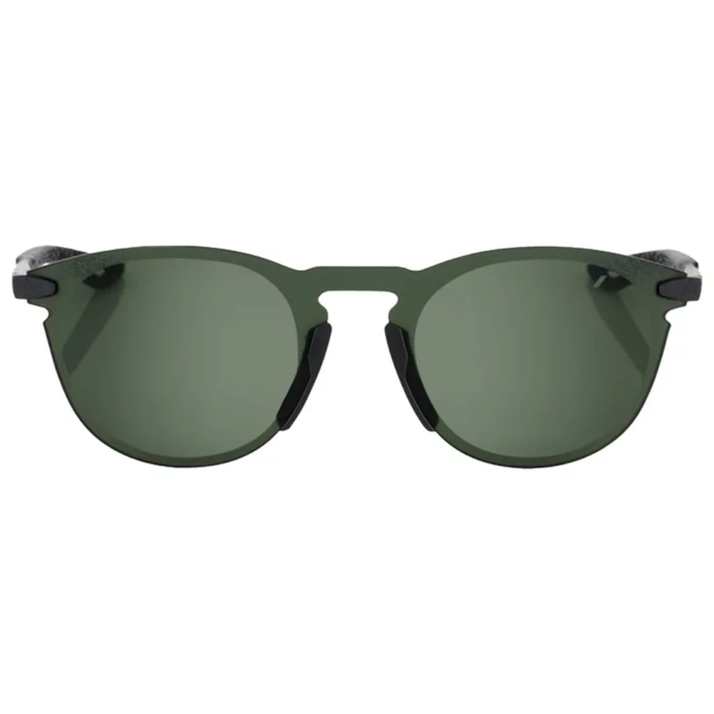 100% LEGERE ROUND - Matte Black - Grey Green Lens