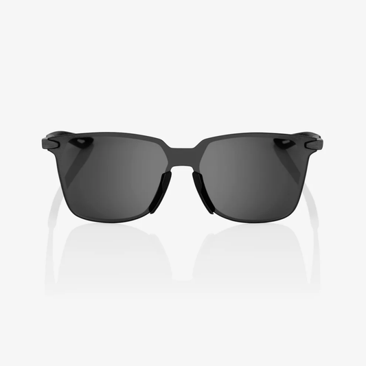 100% LEGERE SQUARE Polished Black Smoke Lens