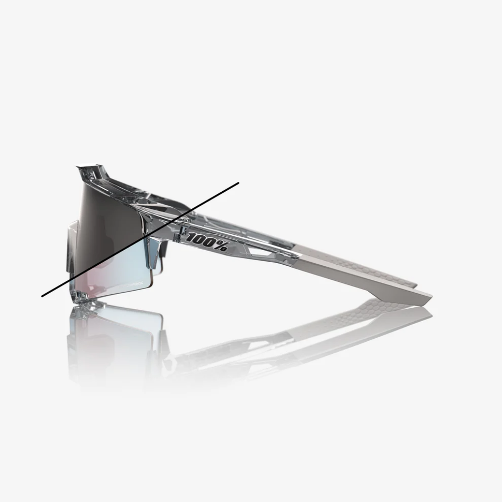 100% SPEEDCRAFT® Polished Translucent Grey Rose Gold Photochromic Mirror